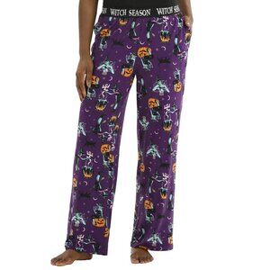 Way To Celebrate Womens WITCH SEASON Pajama Pants 2X Purple